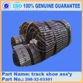 PC400-7 PC400-8 PC450-8 track shoe ass'y 208-32-03301